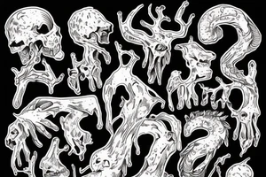 Valley of the dry bones tattoo idea
