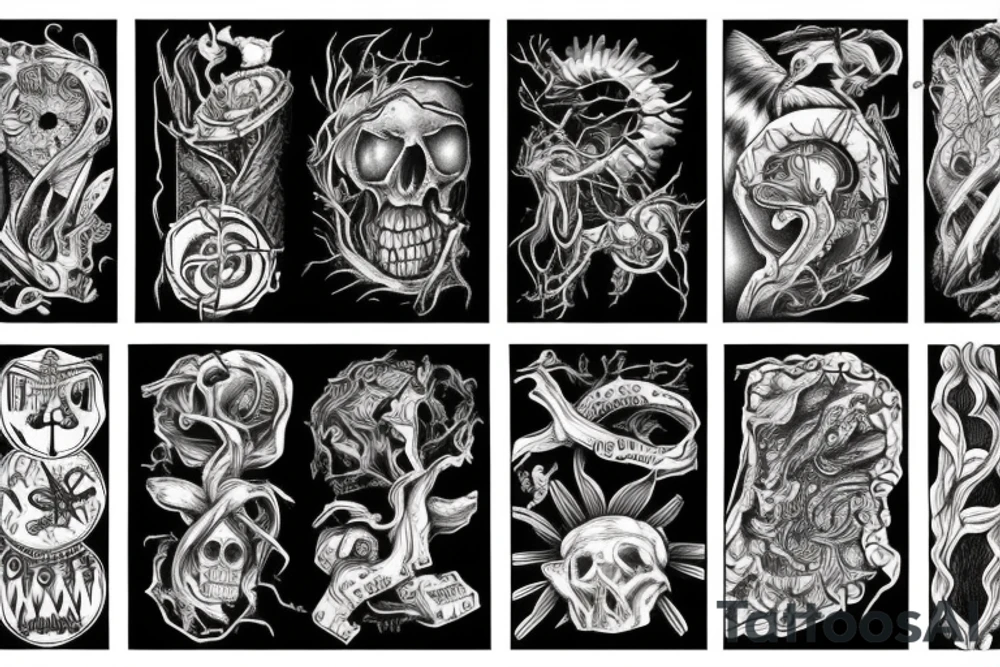 Valley of the dry bones tattoo idea