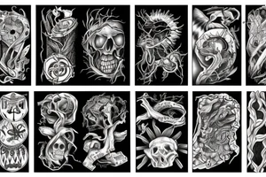 Valley of the dry bones tattoo idea
