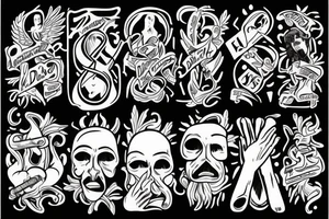 I used drugs but now I love Jesus tattoo idea