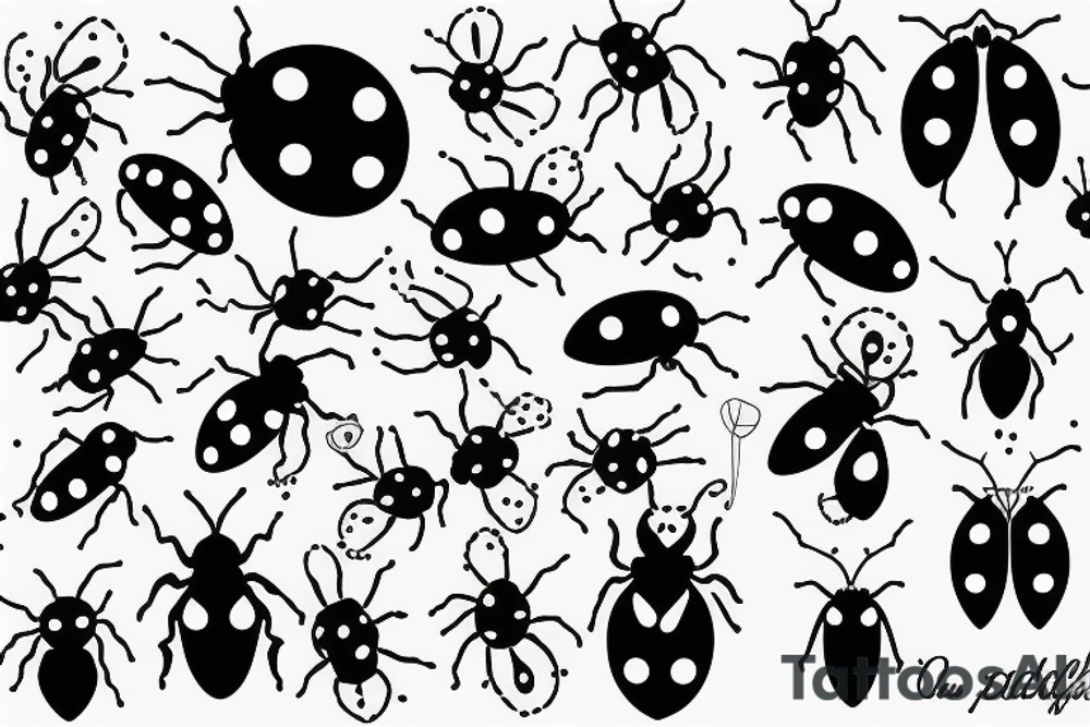 ladybug tattoo idea