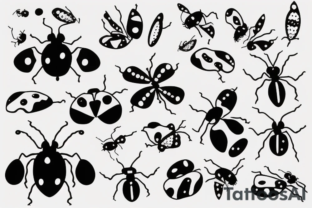 ladybug tattoo idea