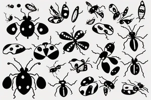 ladybug tattoo idea