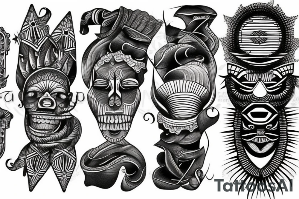 Yoruba Nigeria tattoo tattoo idea