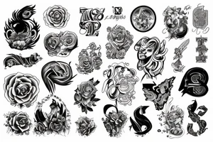 number 7 tattoo idea