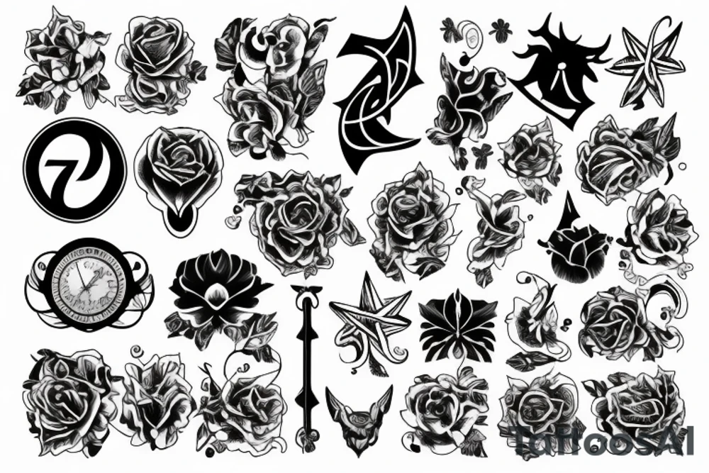 number 7 tattoo idea