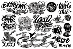 extreme or cannot do tattoo idea