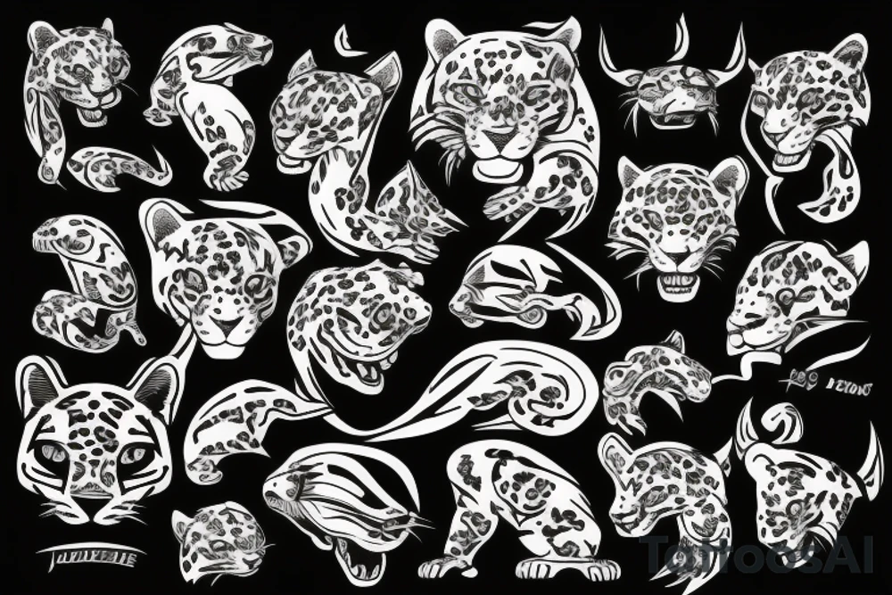 jaguar tattoo idea