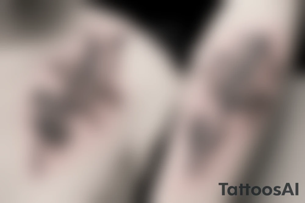gladiolus, poppy, daisy bouquet tattoo idea