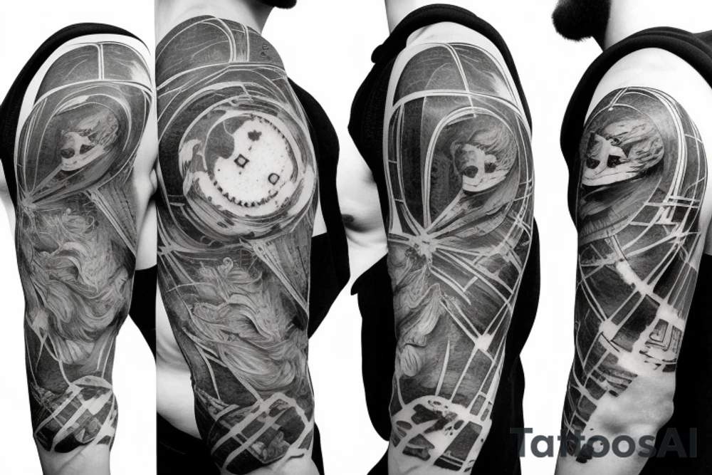 Atlas,holding planet tattoo idea