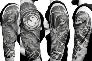 Atlas,holding planet tattoo idea