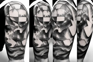 Atlas,holding planet tattoo idea