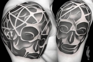 Atlas slave,holding planet tattoo idea