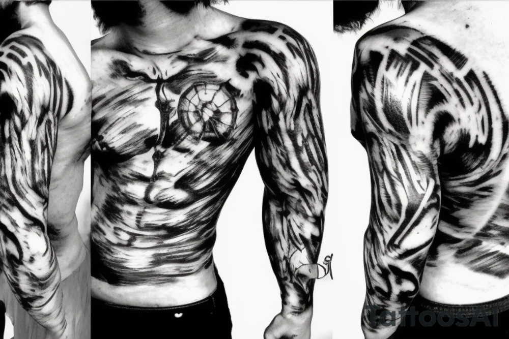 Atlas slave,holding planet tattoo idea