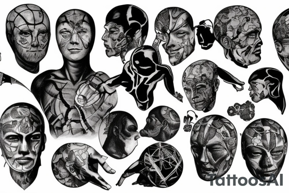 Atlas slave,holding planet tattoo idea