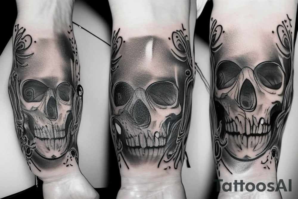 memento mori, hands tattoo idea