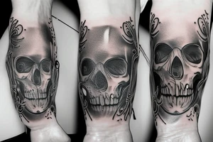 memento mori, hands tattoo idea