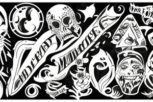 men learning from mistakes tattoo idea