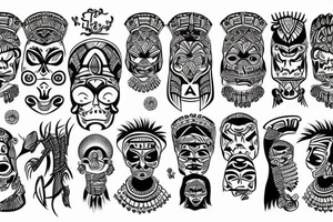 lonely men tattoo idea