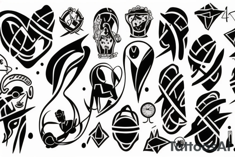 lonely men tattoo idea