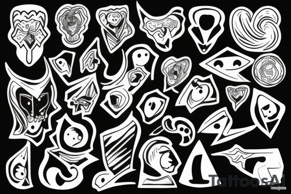 lonely men tattoo idea