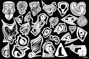 lonely men tattoo idea