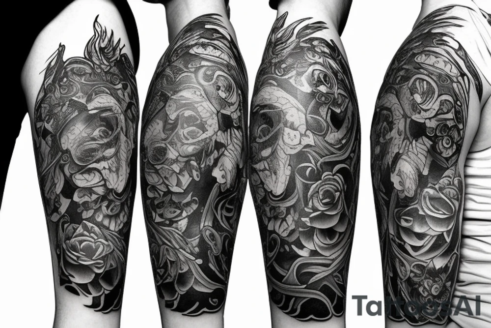 Bear tattoo idea