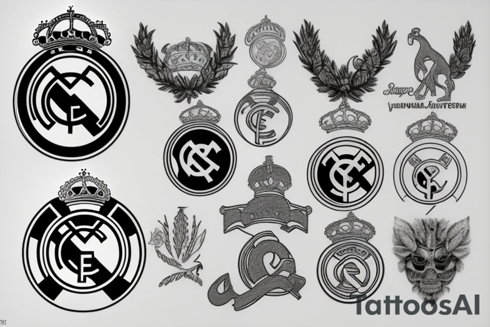 Real Madrid tattoo idea
