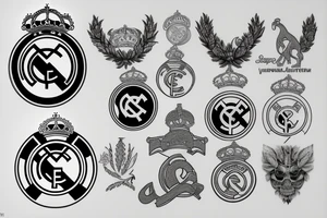 Real Madrid tattoo idea
