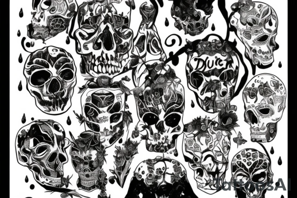 apocalypse with the saying non ducor duco tattoo idea