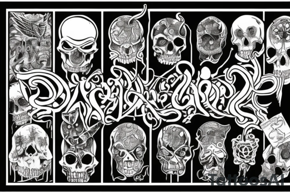 apocalypse with the saying non ducor duco tattoo idea