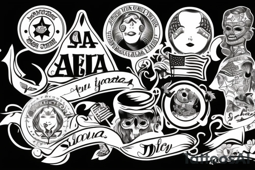 America tattoo idea
