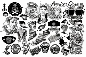 America tattoo idea