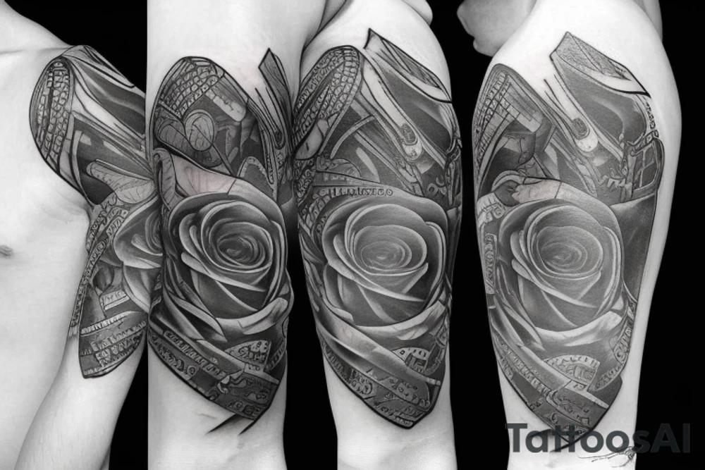 cover tattoo with a dagger  forearm tattoo idea