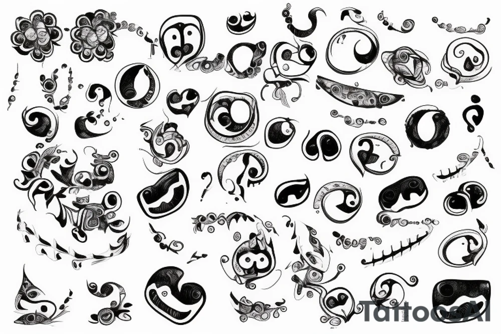 semicolon tattoo idea
