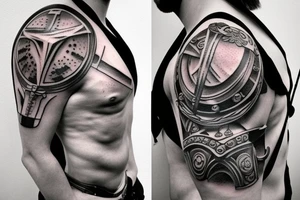 Roman empire warrior tatto tattoo idea