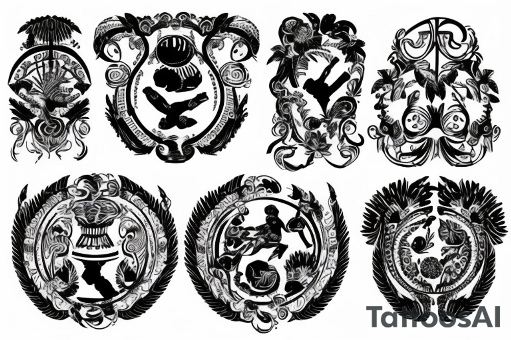 Roman empire backtattoo tattoo idea