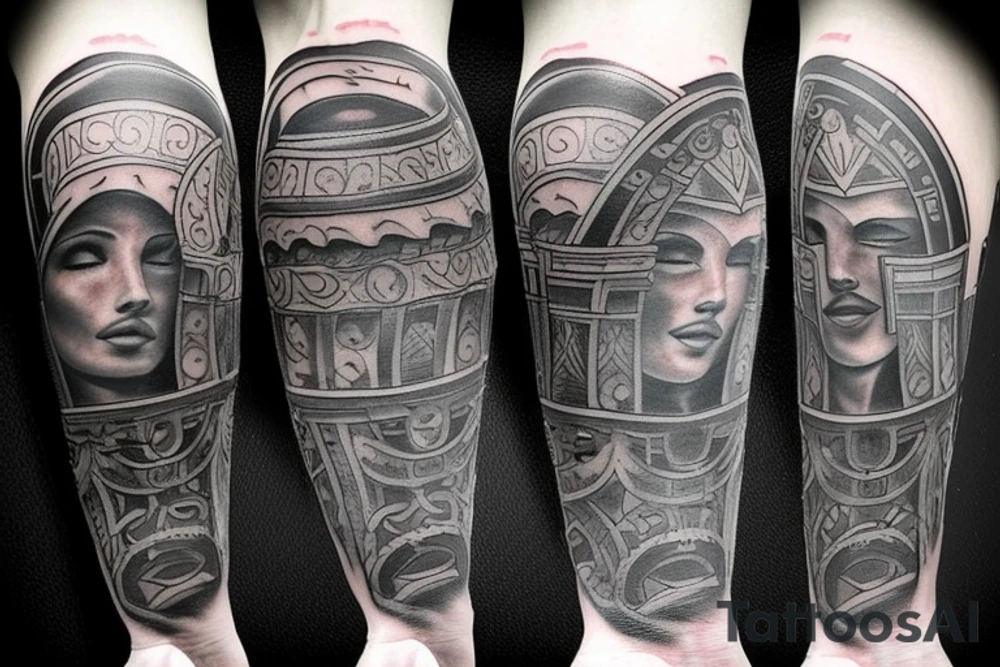 Pantheon tattoo idea