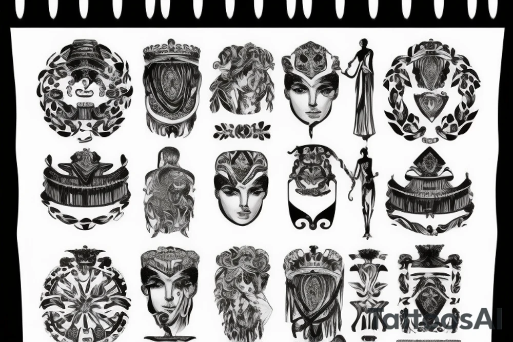 roman empire backtattoo tattoo idea