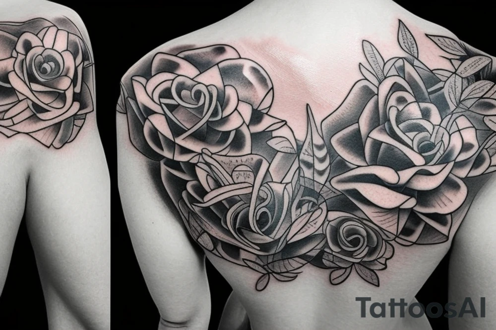 surprise me with realism tattoo for backpieces tattoo idea