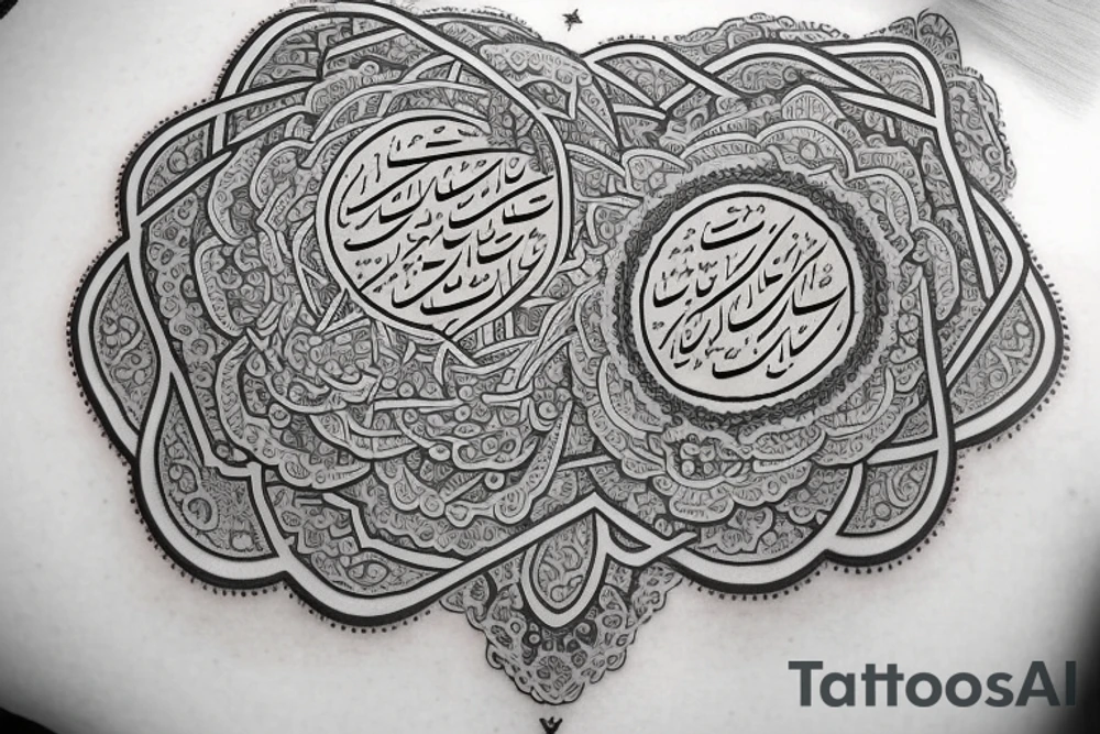 Quran book tattoo idea