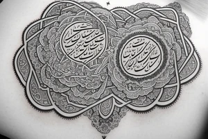 Quran book tattoo idea