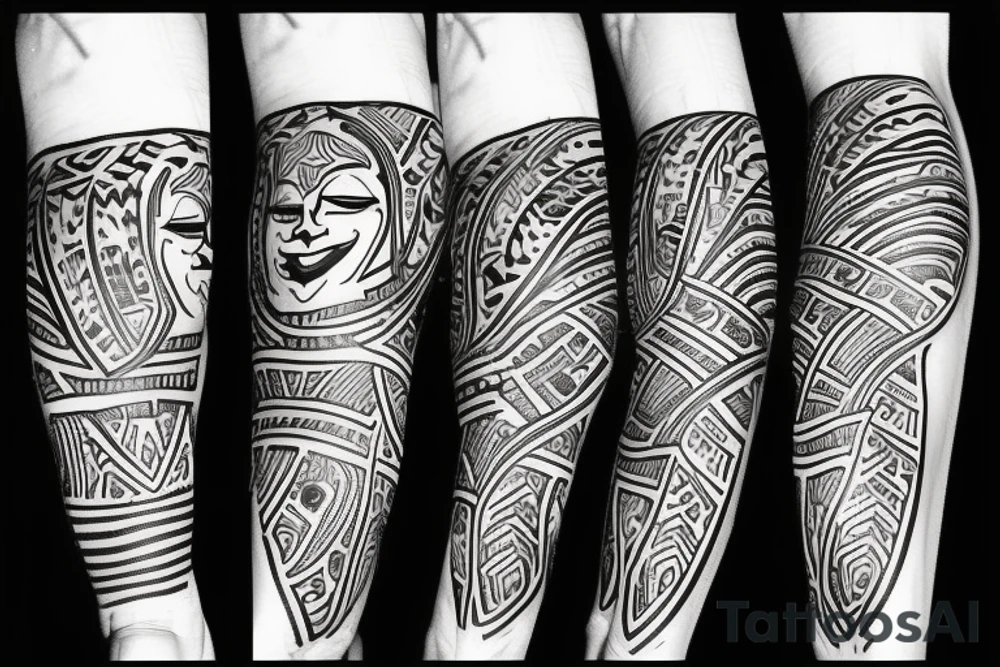 joker dance tattoo idea