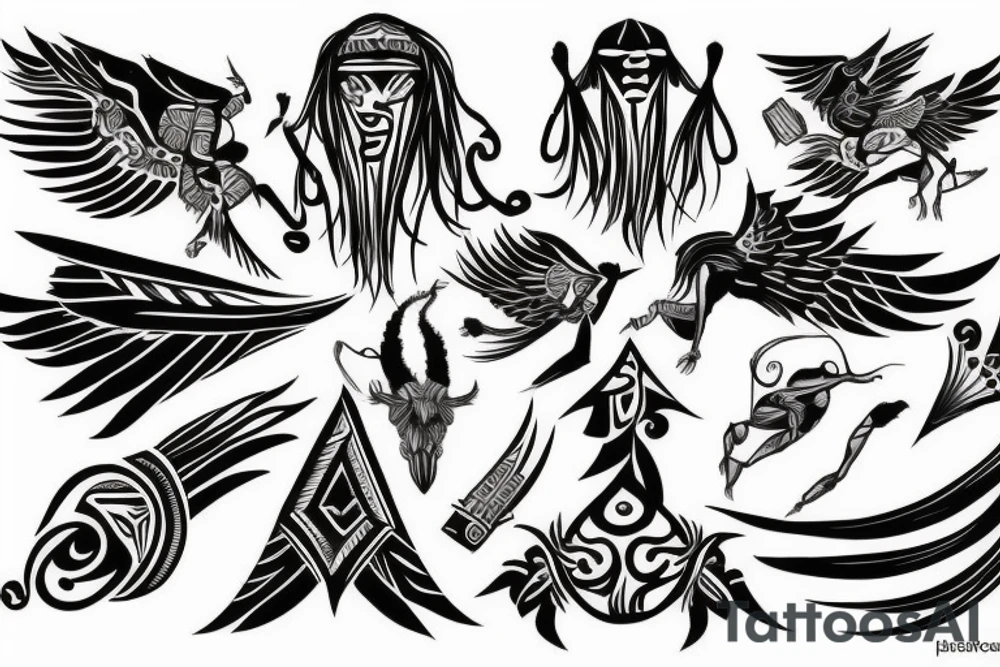 icarus tattoo idea