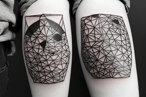 calico cat tattoo idea