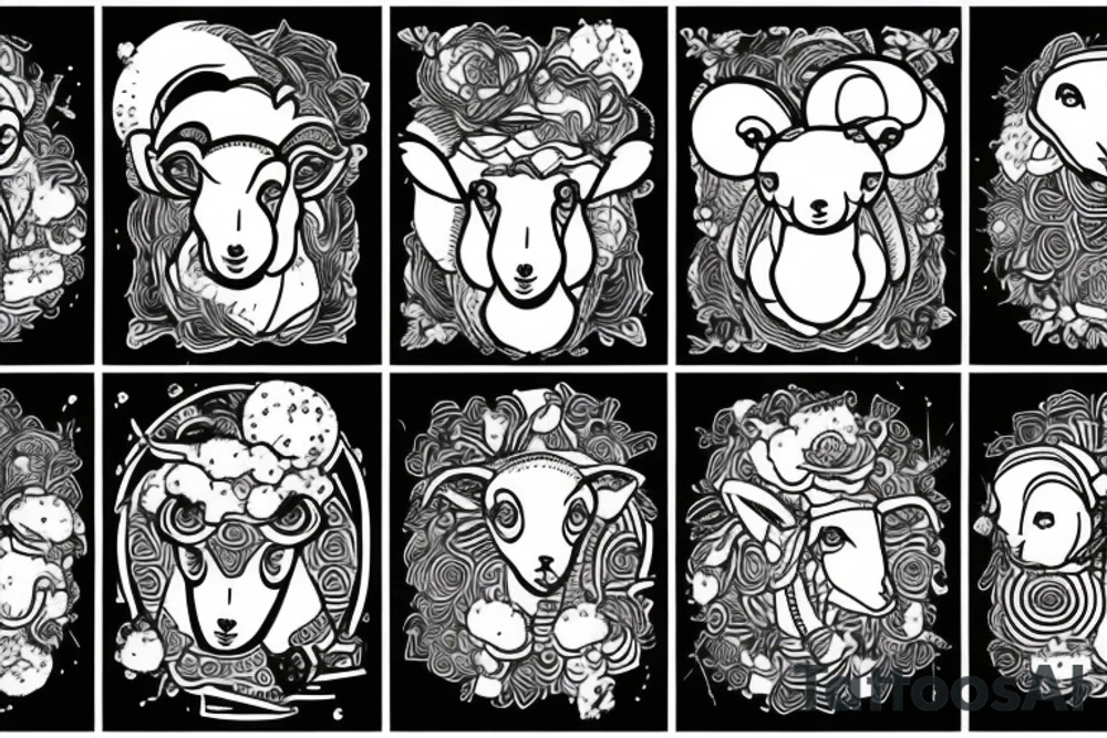Android Sheep tattoo idea