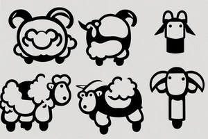 Android Sheep tattoo idea