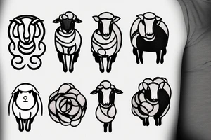 Android Sheep tattoo idea