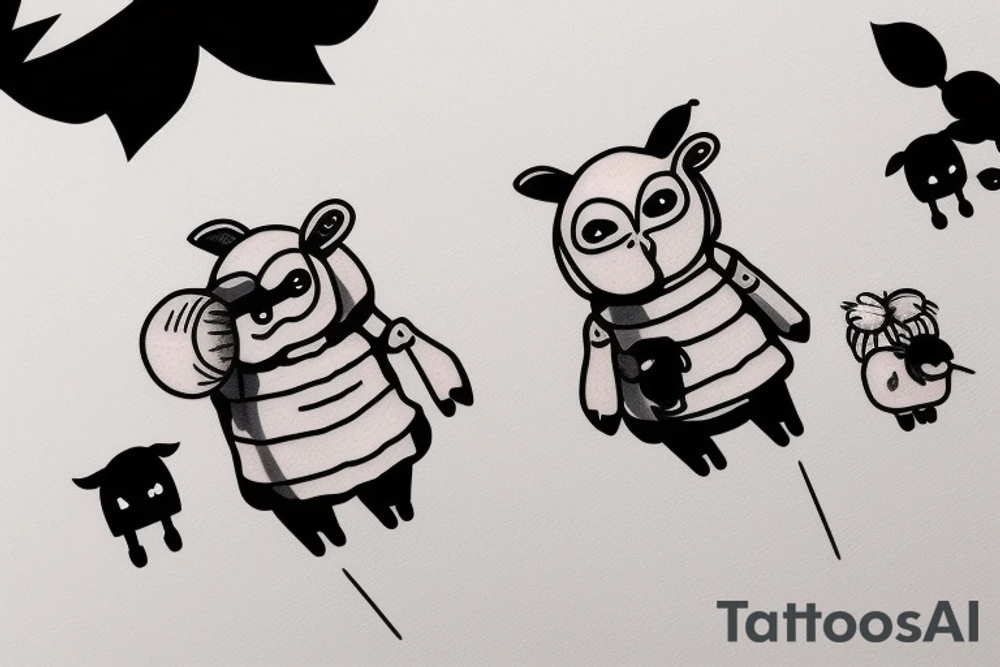 Android Sheep tattoo idea