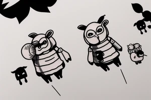 Android Sheep tattoo idea